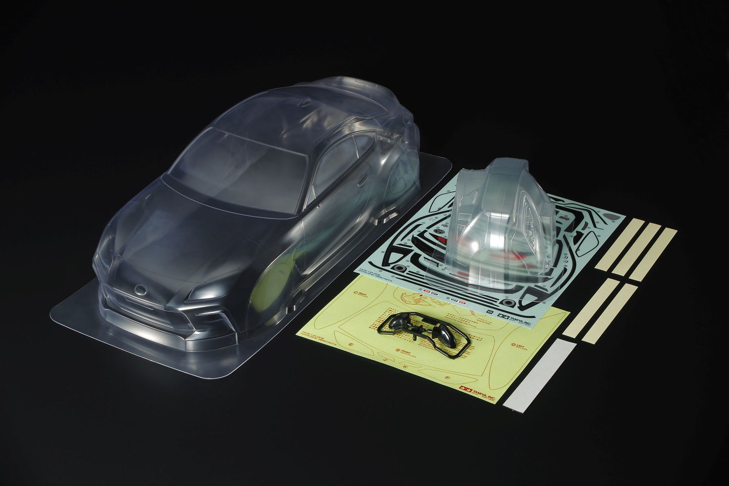 Tamiya Toyota GR 86 Body Parts Set - RCXX - RC Racing Shop | RC Models | Tuning & Spare Parts for Professionals