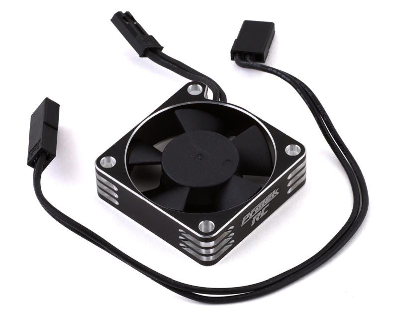 Aluminium High Speed HV Lüfter silber/schwarz ProTek RC (35x35x10mm)