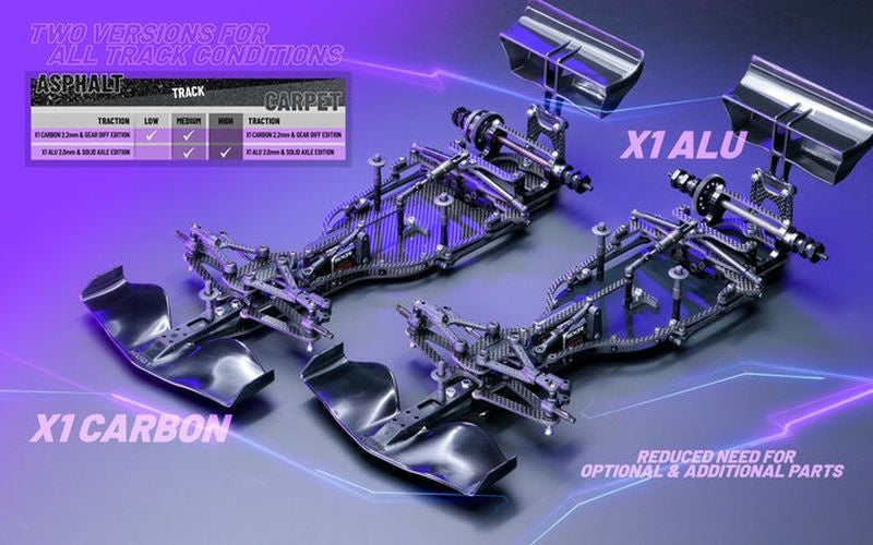 X1'27 - CARBON EDITION - 1/10 FORMULA XRAY