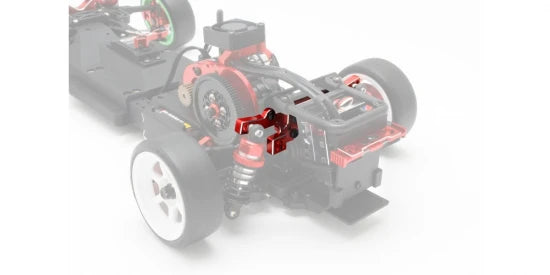 Support d'amortisseur arrière en aluminium pour Kyosho Fazer FZD2 Rally