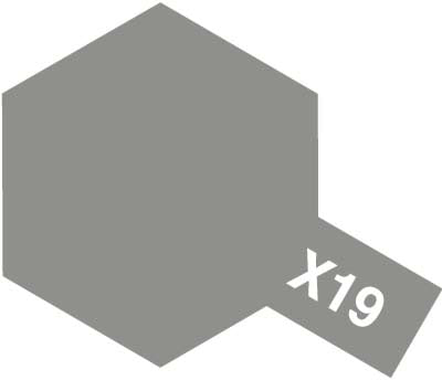 Tamiya Acrylic Paint - X-19 Smoke - 81519