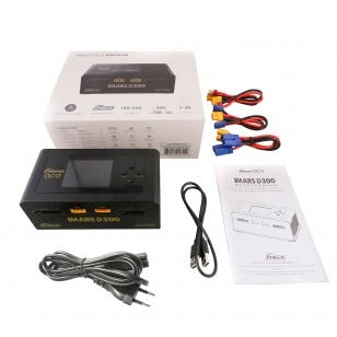GensAce charger iMars D300Dual Channel 300W (EU) Black