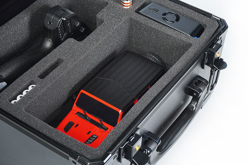Koswork Aluminium Bag V2 Mini Black for Kyosho Mini-Z (300×240×190 mm) – KOS32302-KMZ