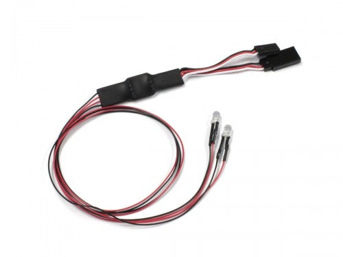 Kyosho Beleuchtungssatz 2 LED (Diam=5/L=400) 2x Rot
