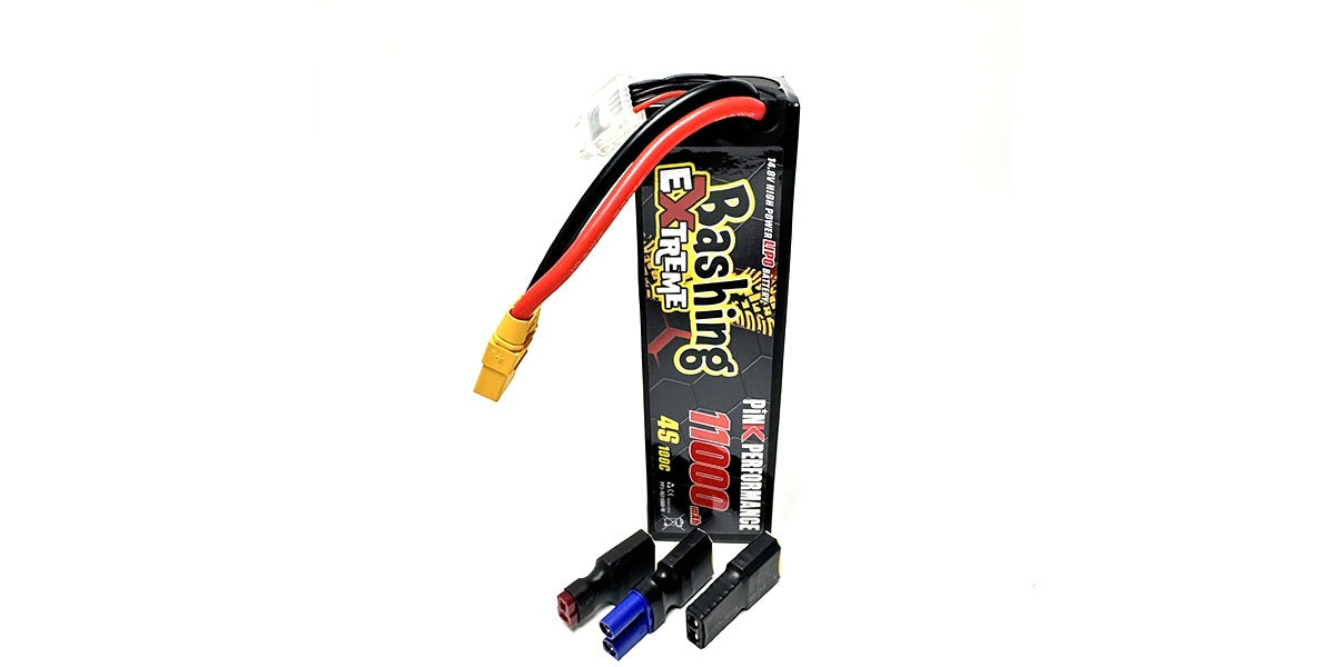 Pink Extreme Bashing LiPo 4S 14.8V-11000-100C Multi 178x52x53mm 985g