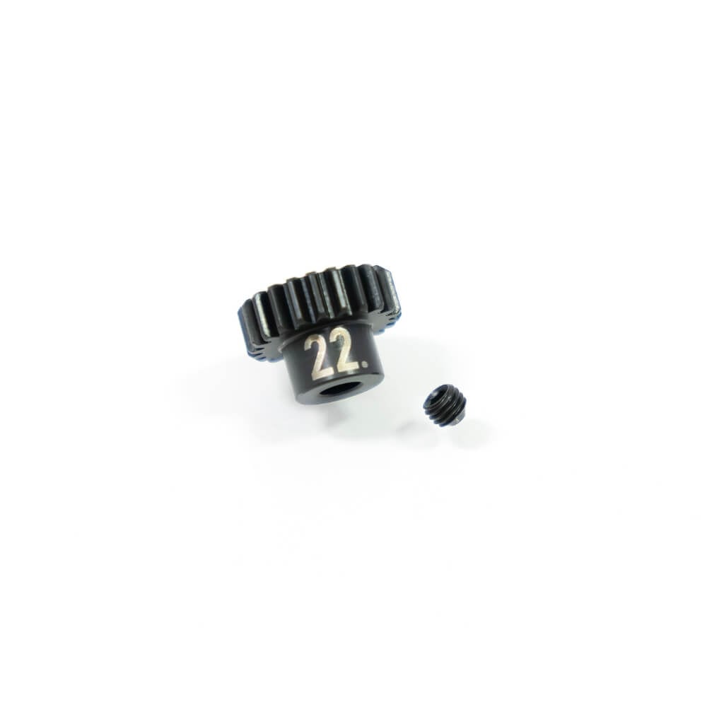 Tekno 5mm Bore MOD 0.8 (32pitch) Pinion Gear (22T, hardened, etched) - TKR4282