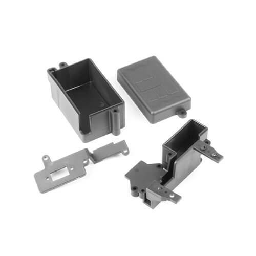 Tekno Radio Box and Throttle Servo Mount (NB/NT48 2.0) - TKR9317