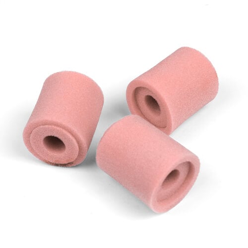 Tekno Air Filter Foams (red oil, inner, outer, 3pcs each, NB/NT48 2.0) - TKR9363B