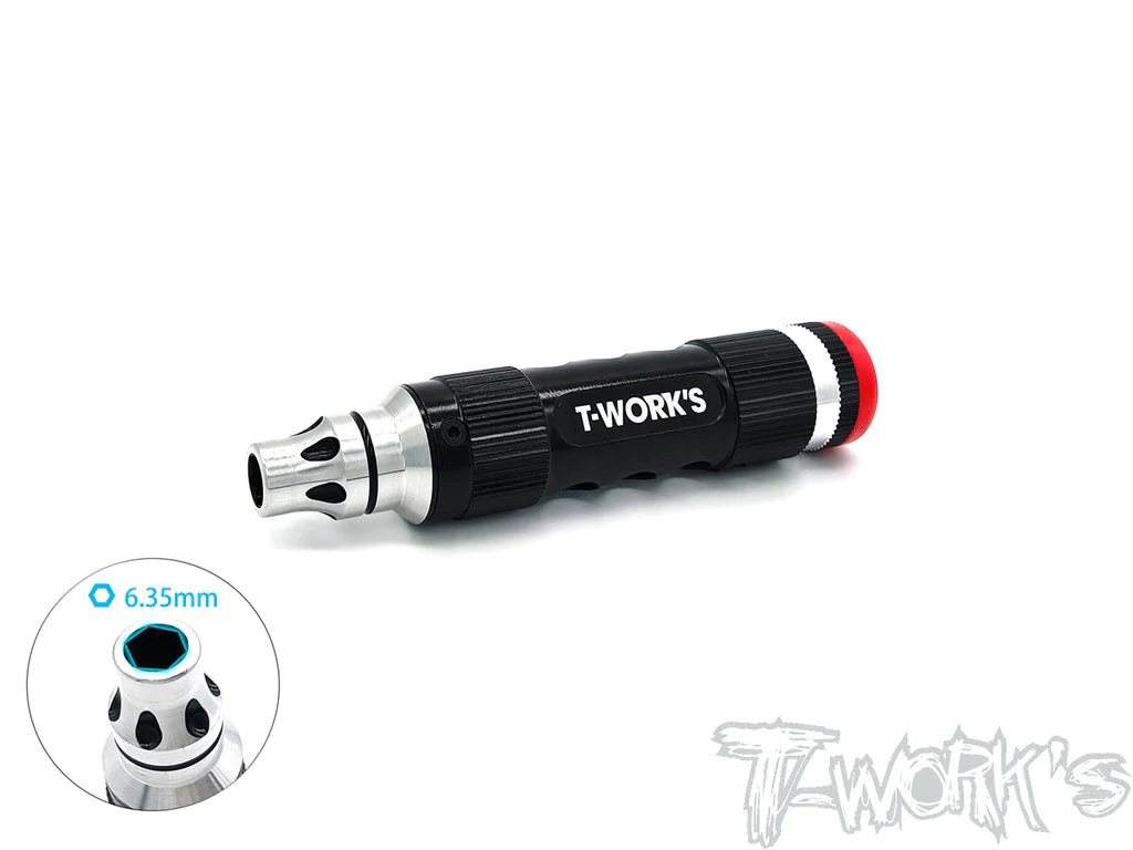T-Works TT-082 Hex Driver Power Tool Holder - RCXX - rc racing for professionals
