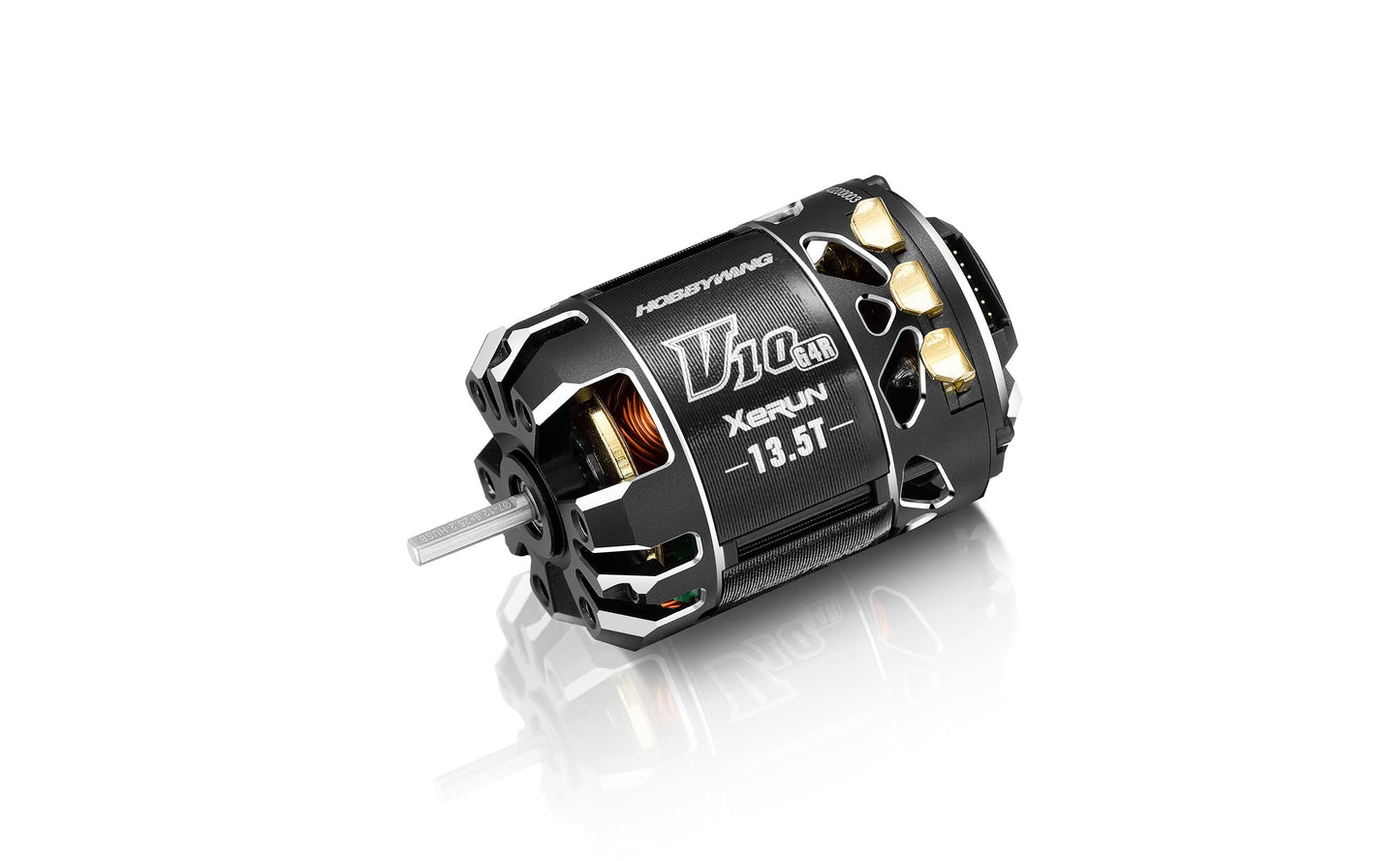 Hobbywing XeRun V10 G4R 13.5T Motor - EFRA - Black - RCXX - rc racing for professionals