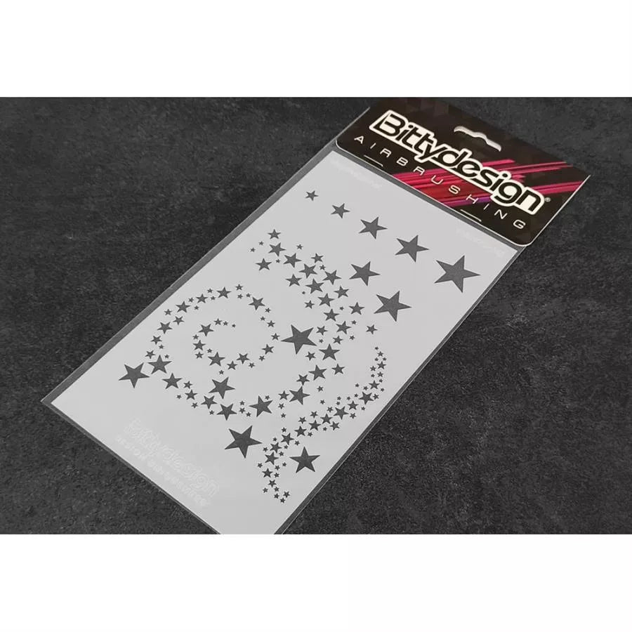 Bittydesign Vinyl Schablone Sterne V2 - RCXX - RC Racing Shop | RC Models | Tuning & Spare Parts for Professionals