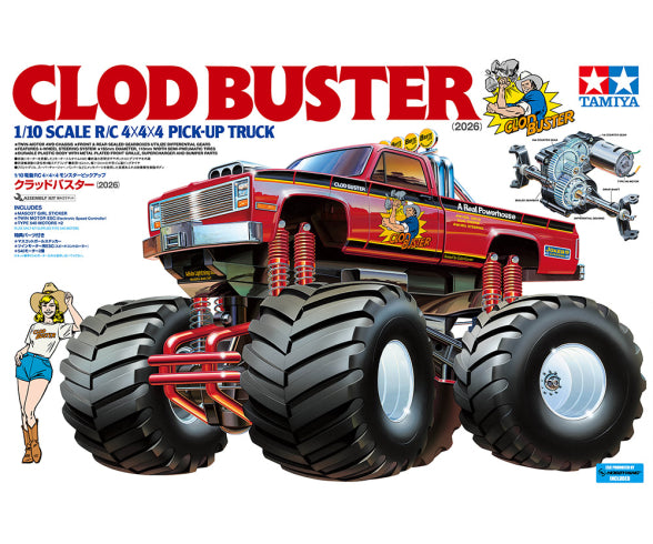 Tamiya Clod Buster (2026) Kit Châssis - 58762