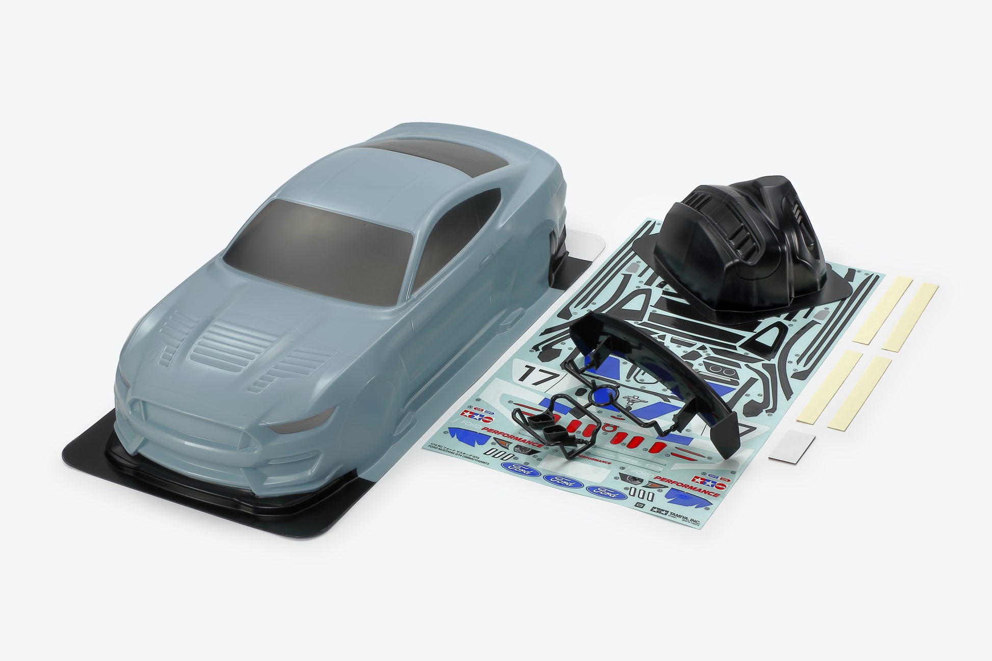 Tamiya Ford Mustang GT4 Body Parts Set (painted) - RCXX - RC Racing Shop | RC Models | Tuning & Spare Parts for Professionals