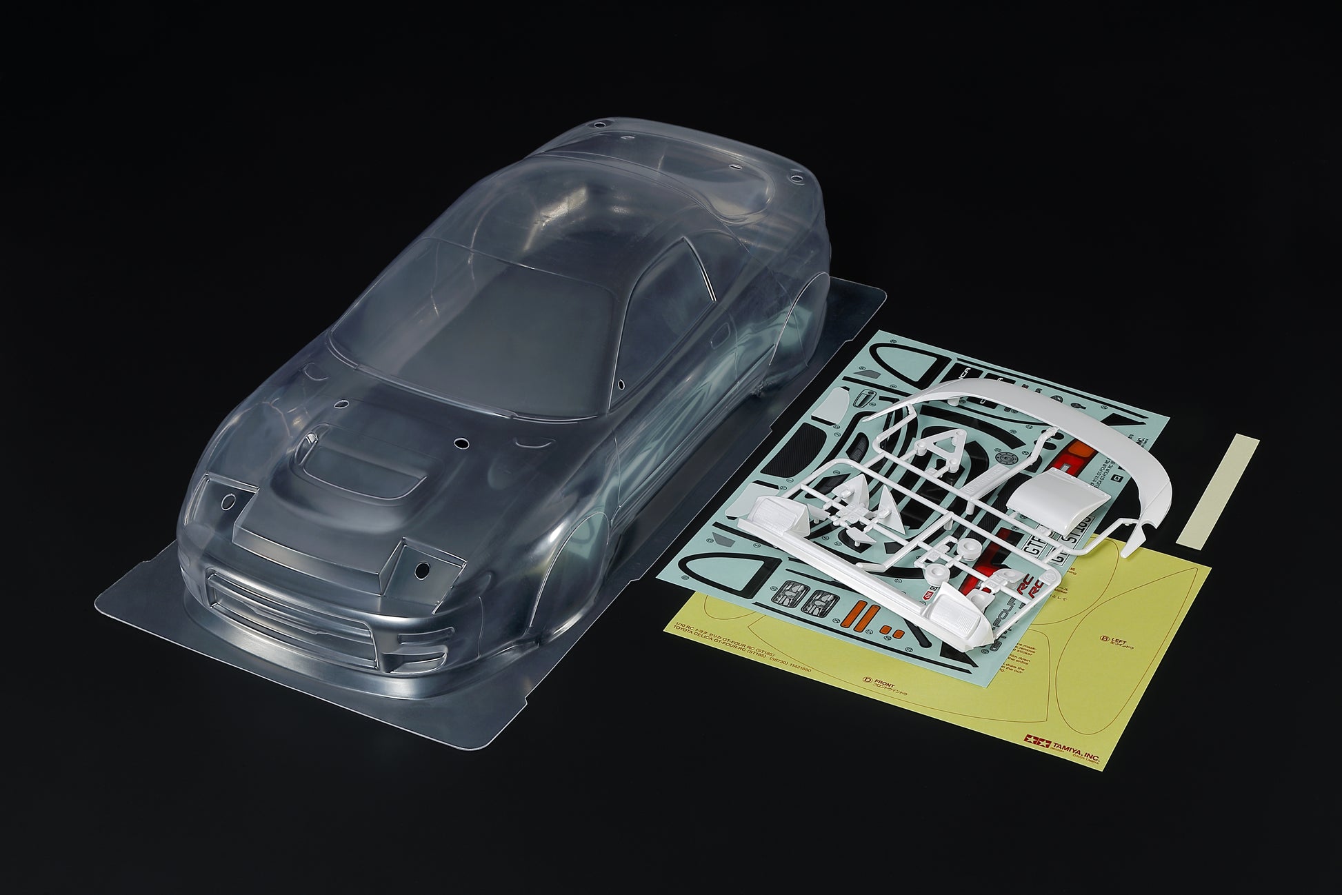 Tamiya 1/10 Toyota Celica GT-Four (ST185) Body Parts Set - RCXX - RC Racing Shop | RC Models | Tuning & Spare Parts for Professionals