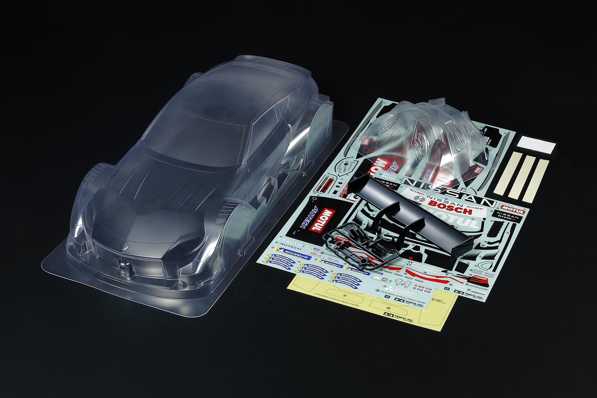 Tamiya 1/10 Motul Autech Z Body Parts Set - RCXX - RC Racing Shop | RC Models | Tuning & Spare Parts for Professionals