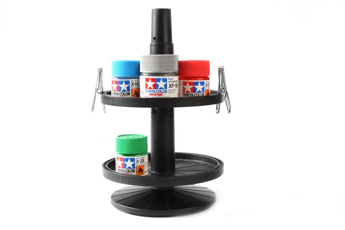 Tamiya Pult-Farbständer rund 2-stöckig - RCXX - RC Racing Shop | RC Models | Tuning & Spare Parts for Professionals