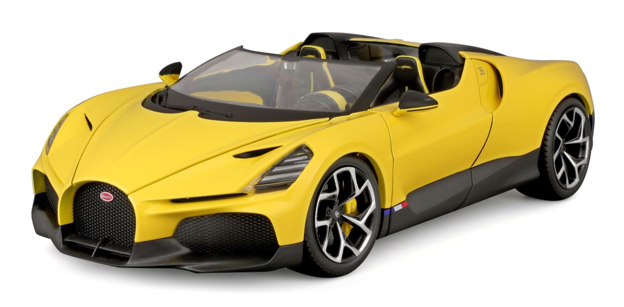 Bugatti Mistral 1/18 gelb - RCXX - RC Racing Shop | RC Models | Tuning & Spare Parts for Professionals