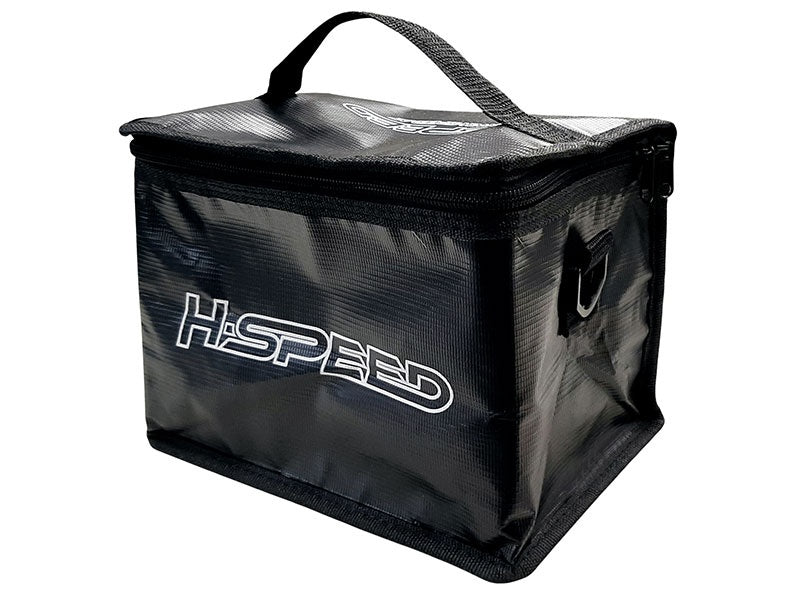 LIPO Bag schwarz groß 210x160x150