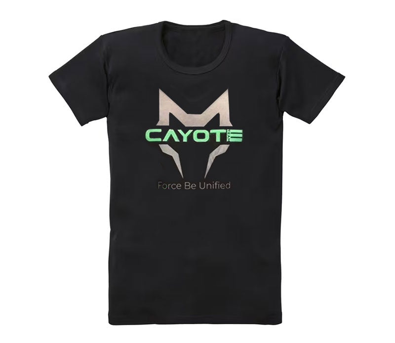 Black T-Shirt Größe XL CAYOTE