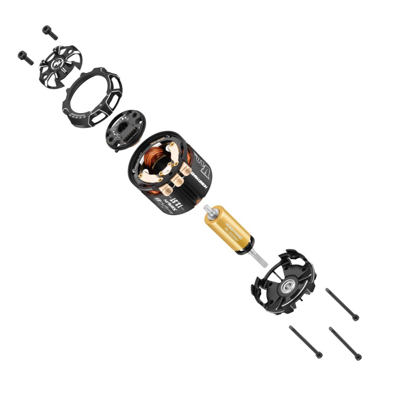 Hobbywing Xerun V10 G5 Sensored Brushless Motor 13.5T