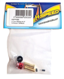 Stecker 5mm mit LP Kühlkörper / Griffstück