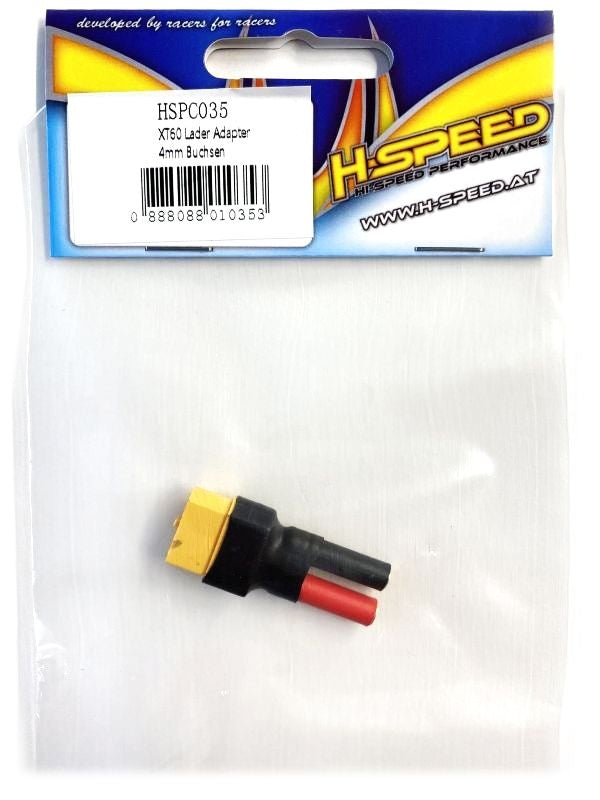 Ladeadapter XT60 auf 4mm Buchsen