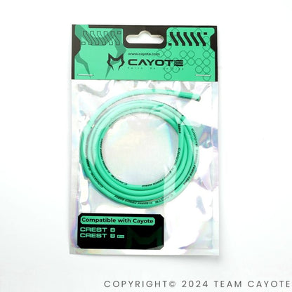11AWG Thin-Wall Silicone Wire(1 Meter), Aurora Green, 4.5mm