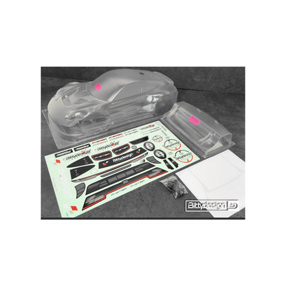 Bittydesign P-G3TR 1/8 GT body 360mm LWB (LW | 1mm)