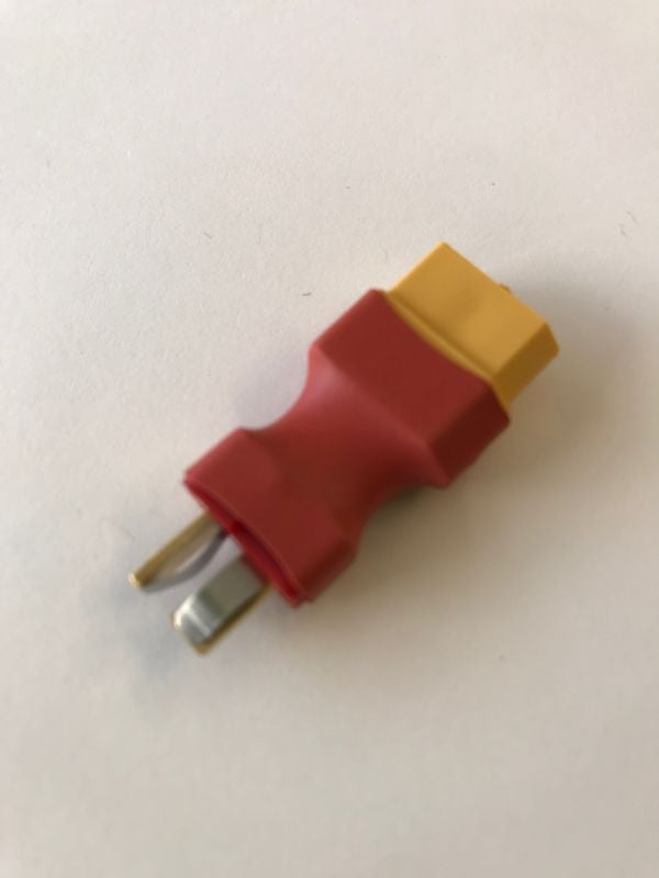 Adapter Deans Männchen auf XT60 Weibchen kurz
