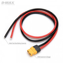 Charge Lead w/o Connector to XT60 14AWG 500mm