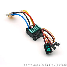 TYROTE Rumble 60A Brushed-Regler waterproof CAYOTE für 1/10 Crawler