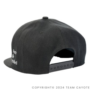 Kappe 01 schwarz  CAYOTE (eine Größe passt für alle)