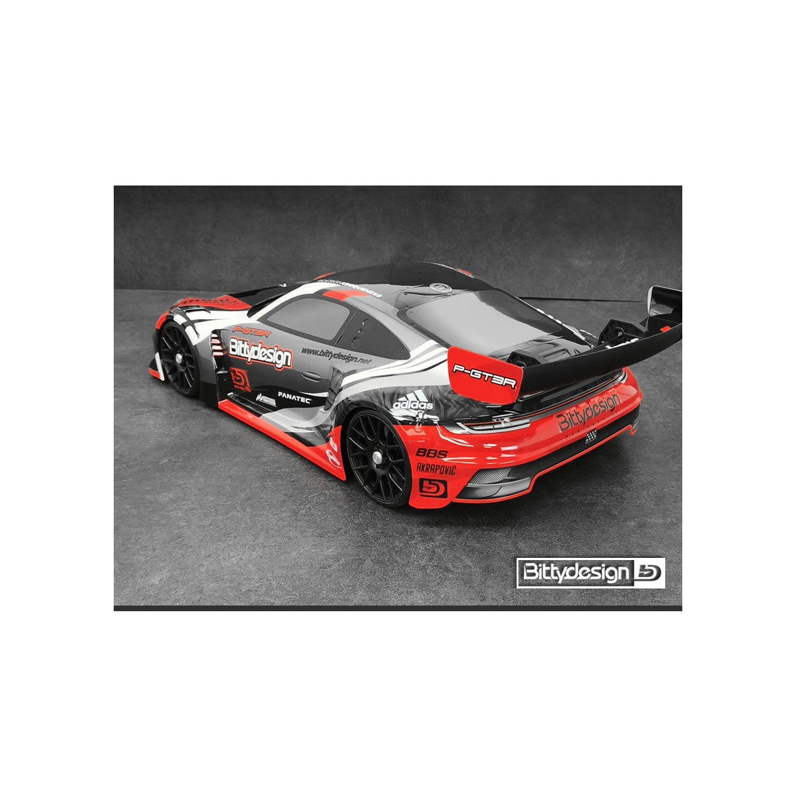 Bittydesign P-G3TR 1/8 GT body 360mm LWB (LW | 1mm)
