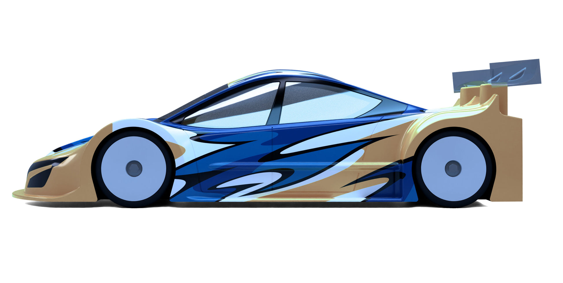 Avalon Vortex 1:10 Tourenwagen Karosserie 190mm (unlackiert) 0,7mm