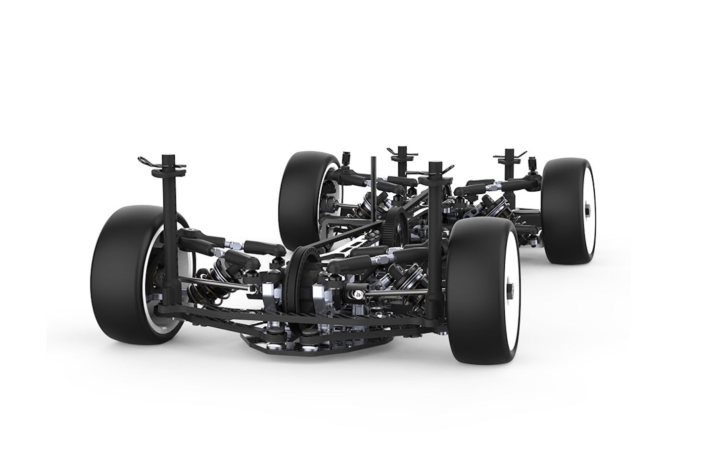 Schumacher 1:10 4WD Tourenwagen Mi10 - Kohlefaser Chassis - Baukasten