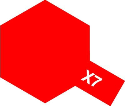 Tamiya Acrylic Paint - X-7 Red - 81507