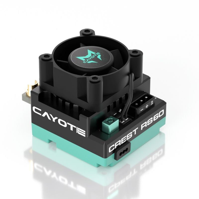 CREST RS60 Brushless-Regler Stock sensored CAYOTE für 1/10