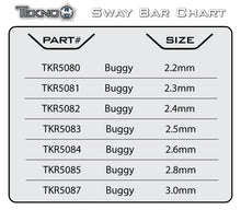 Tekno Sway Bar (f/r, 2.6mm, EB48) - TKR5084