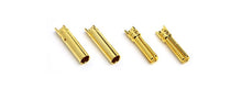 MUCHMORE Hi Amper Euro Connector (Large/4mm) Male (2) & Female (10) CE-HLS - RCXX - rc racing for professionals