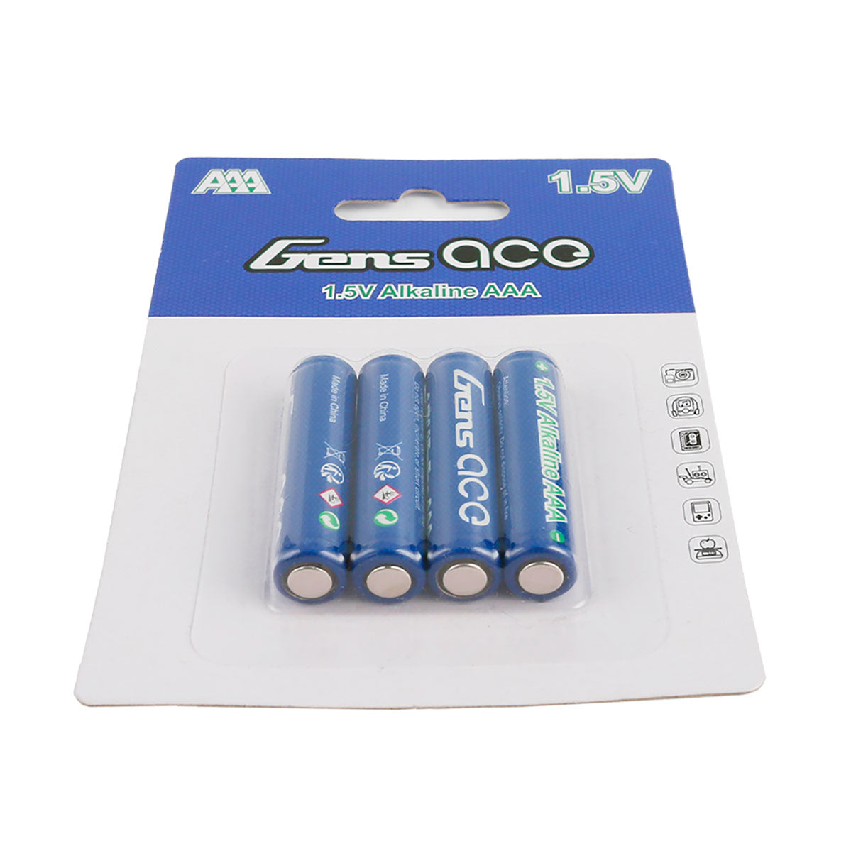 Dry cell battery 1.5V AAA R3 (4)
