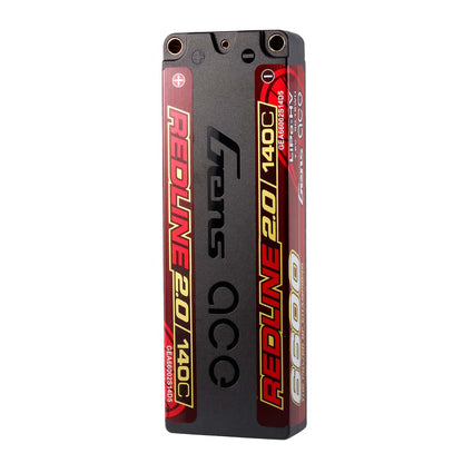 GensAce Redline 2.0 2S HV 7.6V-140C-6600 139x47x20mm 244g