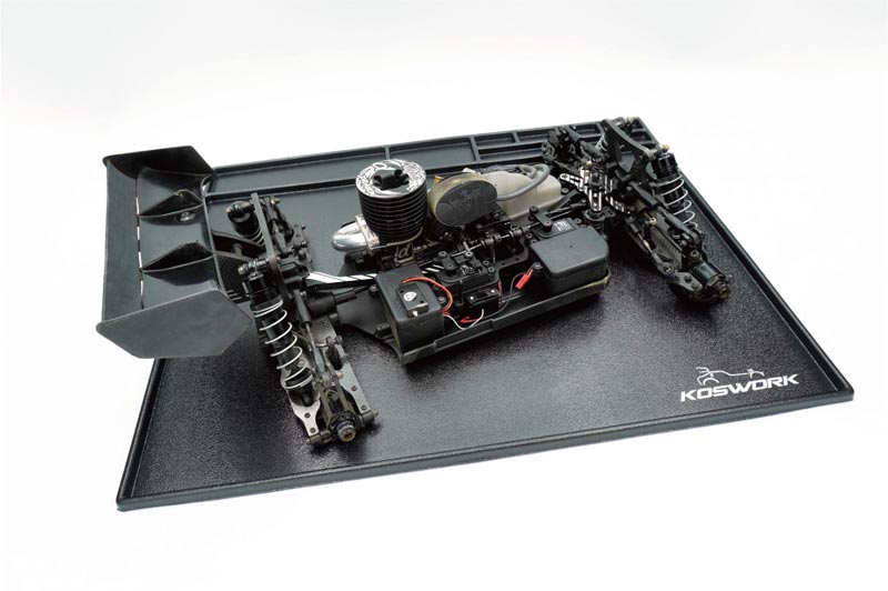 Koswork mounting plate 550x450mm - Black