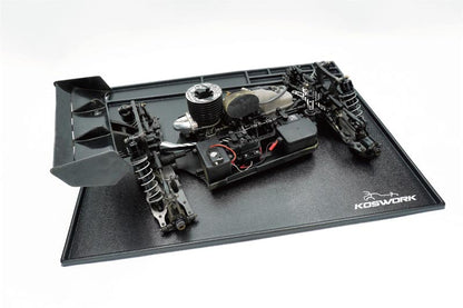 Koswork mounting plate 550x450mm - Black