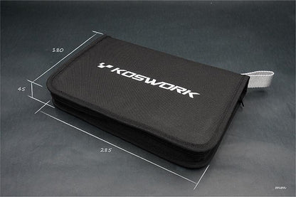 Sacoche à outils pliable Koswork (285 x 180 x 45 mm)