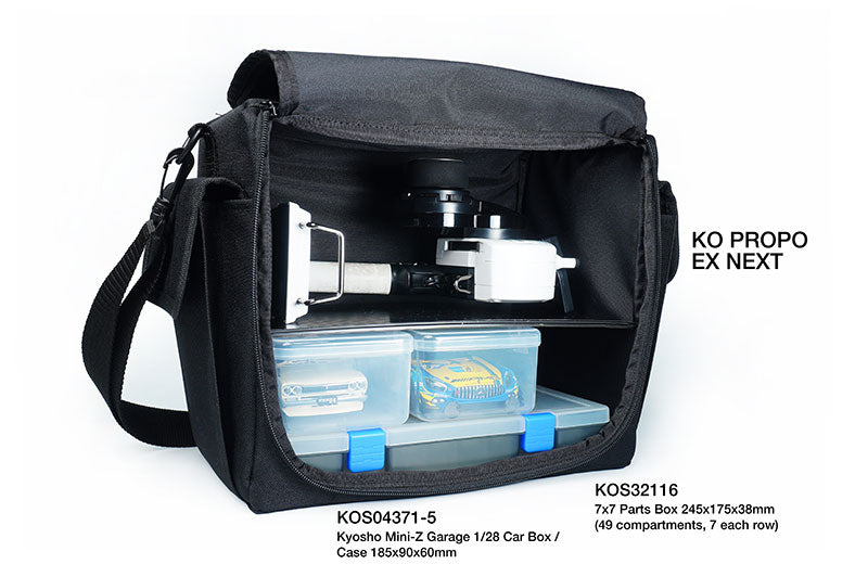 1/16, 1/18 Mini Car & 1/24 Mini-Z Car Bag / Multi-Function Transmitter Bag