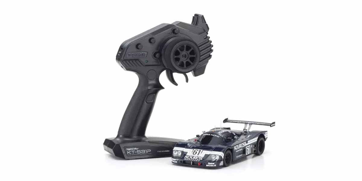 Kyosho Mini-Z MR04 RWD Sauber Mercedes C9 LM 1987 No.61 (W-LM/KT531P)