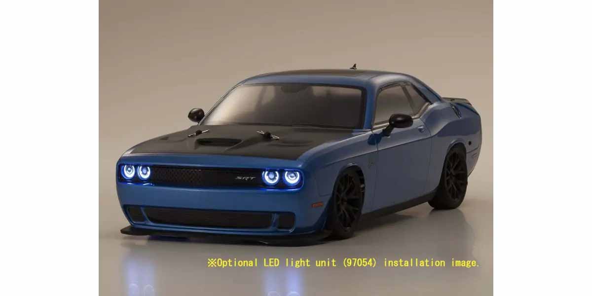 Kyosho Fazer FZ02 (L) Dodge Challenger SRT 2015 Bleu 1:10 Readyset