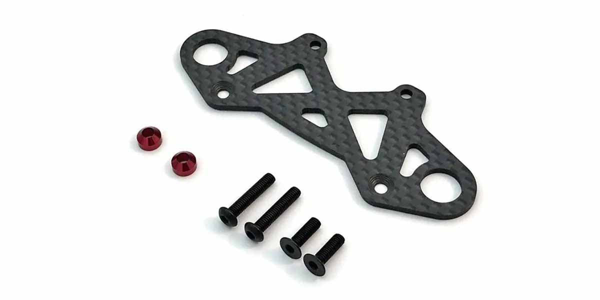 Rammerhalterung TC Kyosho Fazer FZ02 - Carbon