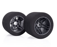 Matrix 1/8 GP Tires REAR 35 SHORE FIVE CARBON RIM 76mm (2) - MX-8P35NFC-76 - RCXX - rc racing for professionals