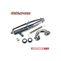 O.S. Speed Tuned Complete Silencer SET T-2060SC - RCXX - rc racing for professionals